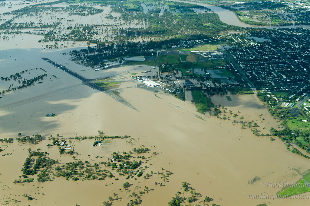 Rockhampton Floods - Aerial View